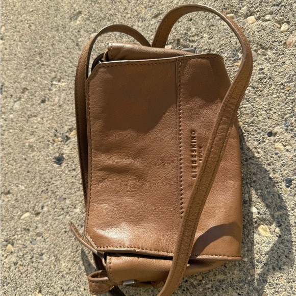 Liebeskind mini crossbody Mayne never used Camel Leather Crossbody Bag MINT cond - Picture 5 of 15